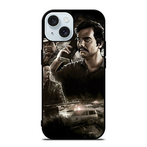NARCOS CHARACTERS iPhone 15 Case