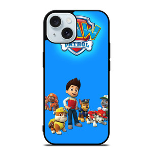 PAW PATROL MOVIE CHARACTERS iPhone 15 Case PAW PATROL MOVIE CHARACTERS iPhone 15 Case