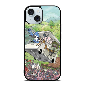 REGULAR SHOW ART iPhone 15 Case