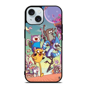 REGULAR SHOW CHARACTERS ART iPhone 15 Case REGULAR SHOW CHARACTERS ART iPhone 15 Case