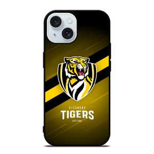 RICHMOND TIGERS AFL iPhone 15 Case RICHMOND TIGERS AFL iPhone 15 Case