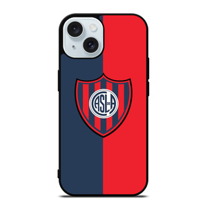 SAN LORENZO FUTBOL CLUB LOGO iPhone 15 Case