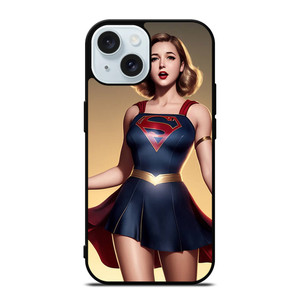 SEXY SUPERGIRL DC 2 iPhone 15 Case