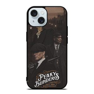 SHELBY PEAKY BLINDERS COLLAGE iPhone 15 Case