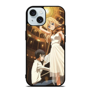 SHIGATSU WA KIMI NO USO KAORI ANIME iPhone 15 Case SHIGATSU WA KIMI NO USO KAORI ANIME iPhone 15 Case
