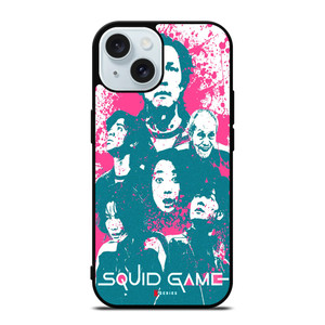 SQUID GAME CHARACTERS iPhone 15 Case