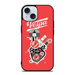 VESPA ENGINE iPhone 15 Case VESPA ENGINE iPhone 15 Case