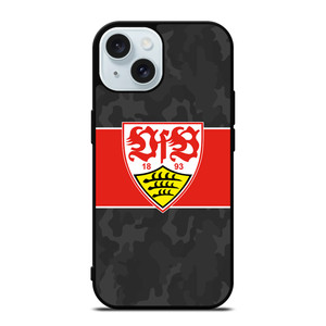VFB STUTTGART LOGO CAMO iPhone 15 Case VFB STUTTGART LOGO CAMO iPhone 15 Case