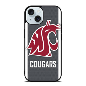 WASHINGTON STATE COUGARS ICON 2 iPhone 15 Case WASHINGTON STATE COUGARS ICON 2 iPhone 15 Case