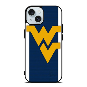 WEST VIRGINIA UNIVERSITY LOGO iPhone 15 Case