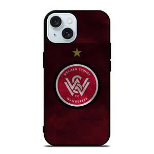 WESTERN SYDNEY WANDERERS FC LOGO iPhone 15 Case WESTERN SYDNEY WANDERERS FC LOGO iPhone 15 Case
