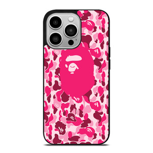 CAMO BAPE LOGO 4 iPhone 14 Pro Case
