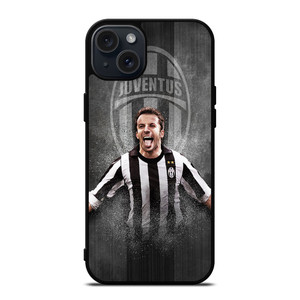 ALESSANDRO DEL PIERO JUVENTUS LEGEND iPhone 15 Plus Case
