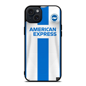 BRIGHTON HOVE ALBION FC JERSEY iPhone 15 Plus Case