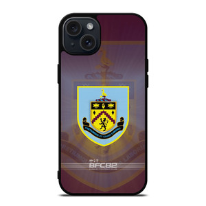 BURNLEY FC ICON iPhone 15 Plus Case BURNLEY FC ICON iPhone 15 Plus Case