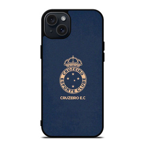 CRUZEIRO EC LOGO iPhone 15 Plus Case CRUZEIRO EC LOGO iPhone 15 Plus Case