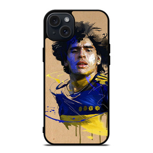 DIEGO MARADONA BOCA JUNIORS iPhone 15 Plus Case