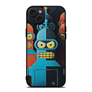 FUTURAMA BENDER iPhone 15 Plus Case FUTURAMA BENDER iPhone 15 Plus Case