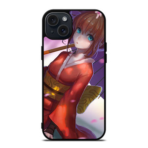 GINTAMA KAGURA ANIME iPhone 15 Plus Case GINTAMA KAGURA ANIME iPhone 15 Plus Case