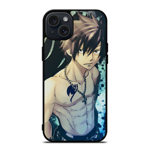 GRAY FULLBUSTER FAIRY TAIL ANIME ART iPhone 15 Plus Case