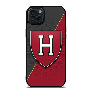 HARVARD CRIMSON FOOTBALL LOGO iPhone 15 Plus Case HARVARD CRIMSON FOOTBALL LOGO iPhone 15 Plus Case