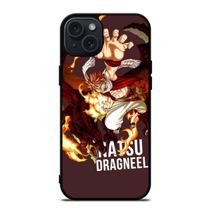 NATSU DRAGNEEL FAIRY TAIL ANIME iPhone 15 Plus Case
