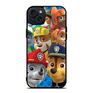 PAW PATROL CHARACTERS iPhone 15 Plus Case