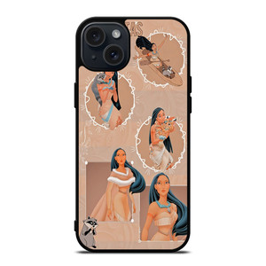 POCAHONTAS DISNEY COLLAGE iPhone 15 Plus Case POCAHONTAS DISNEY COLLAGE iPhone 15 Plus Case