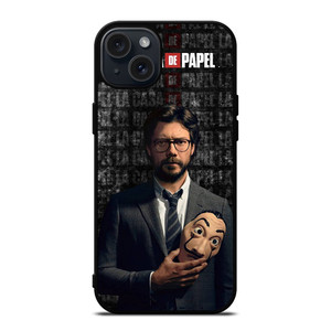 PROFESSOR MONEY HEIST 2 iPhone 15 Plus Case