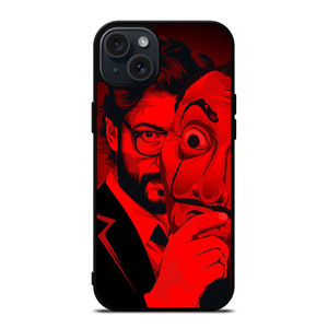 PROFESSOR MONEY HEIST iPhone 15 Plus Case PROFESSOR MONEY HEIST iPhone 15 Plus Case