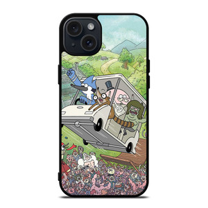 REGULAR SHOW ART iPhone 15 Plus Case