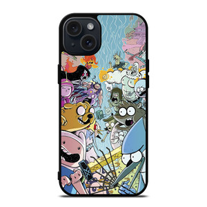 REGULAR SHOW CHARACTERS iPhone 15 Plus Case