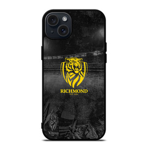 RICHMOND TIGERS 1885 AFL iPhone 15 Plus Case RICHMOND TIGERS 1885 AFL iPhone 15 Plus Case