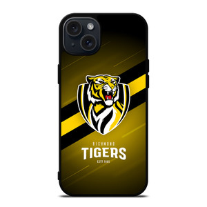 RICHMOND TIGERS AFL iPhone 15 Plus Case RICHMOND TIGERS AFL iPhone 15 Plus Case