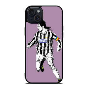 ROBERTO BAGGIO ITALY LEGEND ART iPhone 15 Plus Case