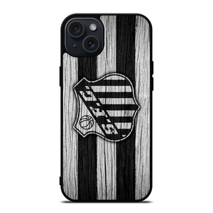 SANTOS FC WOODEN iPhone 15 Plus Case