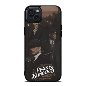 SHELBY PEAKY BLINDERS COLLAGE iPhone 15 Plus Case