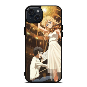 SHIGATSU WA KIMI NO USO KAORI ANIME iPhone 15 Plus Case SHIGATSU WA KIMI NO USO KAORI ANIME iPhone 15 Plus Case