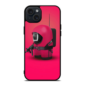 SQUID GAME AMONG US iPhone 15 Plus Case SQUID GAME AMONG US iPhone 15 Plus Case