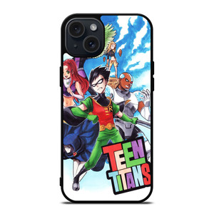 TEEN TITANS ART iPhone 15 Plus Case TEEN TITANS ART iPhone 15 Plus Case
