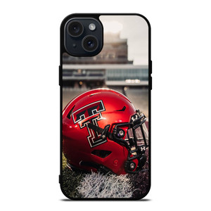 TEXAS TECH RED RAIDERS HELMET iPhone 15 Plus Case
