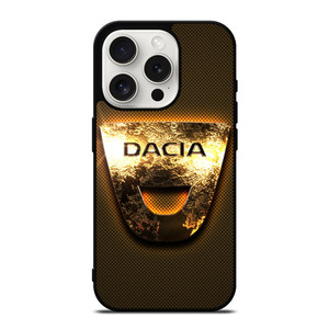 DACIA GOLD LOGO iPhone 15 Pro Case DACIA GOLD LOGO iPhone 15 Pro Case
