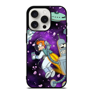 FUTURAMA BENDER LILA iPhone 15 Pro Case FUTURAMA BENDER LILA iPhone 15 Pro Case