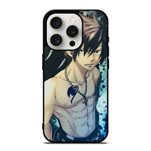 GRAY FULLBUSTER FAIRY TAIL ANIME ART iPhone 15 Pro Case GRAY FULLBUSTER FAIRY TAIL ANIME ART iPhone 15 Pro Case
