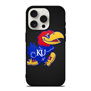 KANSAS JAYHAWKS ICON iPhone 15 Pro Case KANSAS JAYHAWKS ICON iPhone 15 Pro Case
