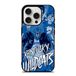 KENTUCKY WILDCATS UNIVERSITY ART iPhone 15 Pro Case