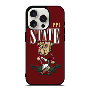 MISSISSIPPI STATE BULLDOGS SYMBOL iPhone 15 Pro Case MISSISSIPPI STATE BULLDOGS SYMBOL iPhone 15 Pro Case