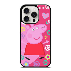 PEPPA PIG CUTE iPhone 15 Pro Case PEPPA PIG CUTE iPhone 15 Pro Case