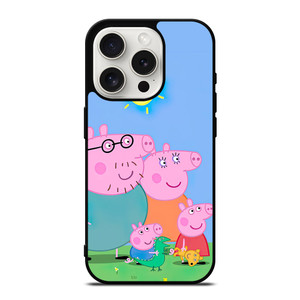 PEPPA PIG FAMILY iPhone 15 Pro Case PEPPA PIG FAMILY iPhone 15 Pro Case