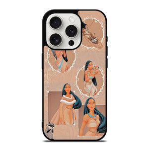 POCAHONTAS DISNEY COLLAGE iPhone 15 Pro Case POCAHONTAS DISNEY COLLAGE iPhone 15 Pro Case
